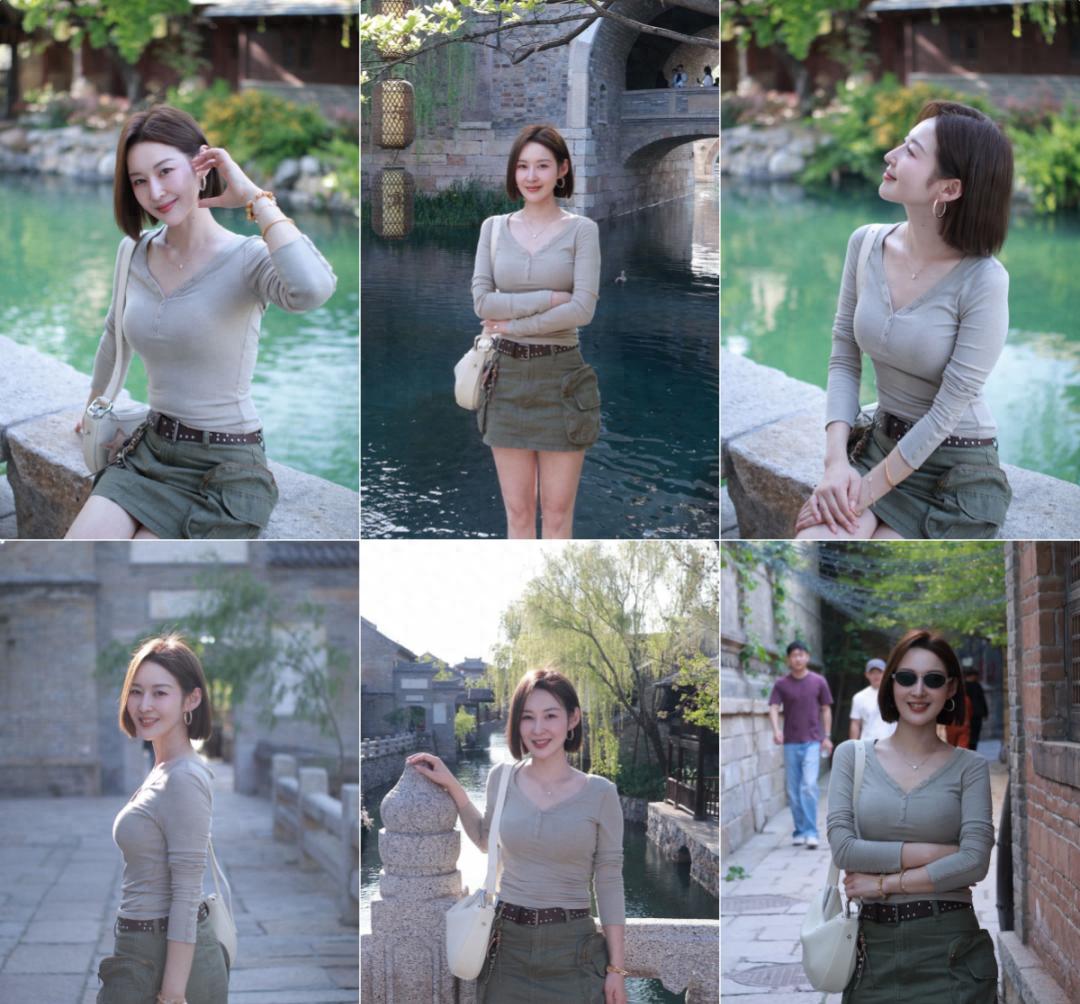 户外拍照：8个拍照姿势，户外这样拍，松弛漂亮，大方出片